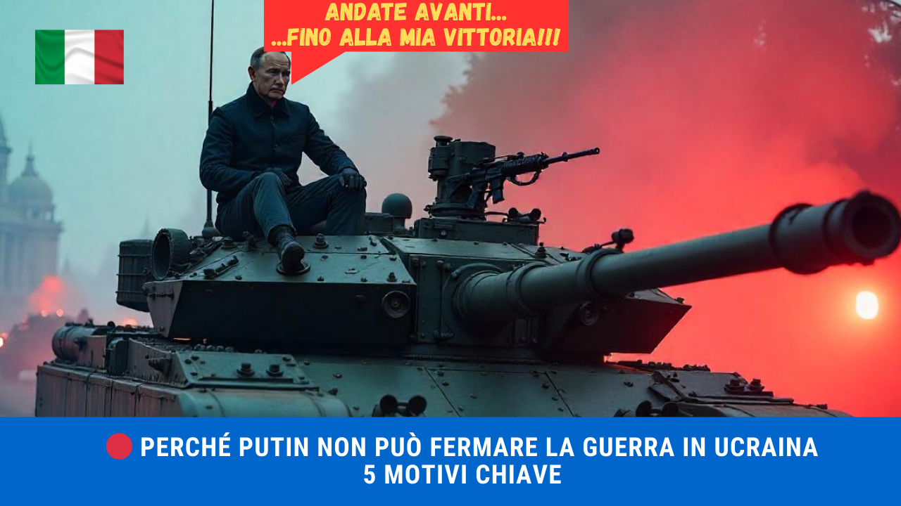 Putin e la guerra senza fine: perché la Russia non può (o non vuole) fermarsi in Ucraina