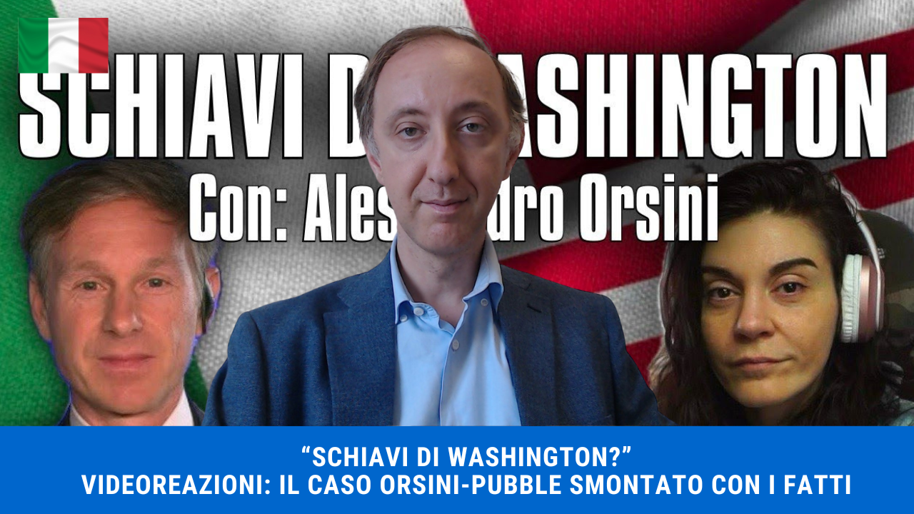 “Schiavi di Washington”? Il fact-checking dell’intervento di Alessandro Orsini